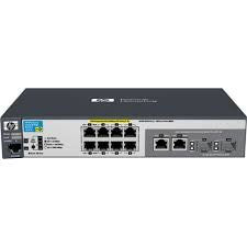 HP 2520-8-PoE Switch Switch - 8 ports - managed Switch J9137A#ABA REFURBISHED - Prince Technology, LLC