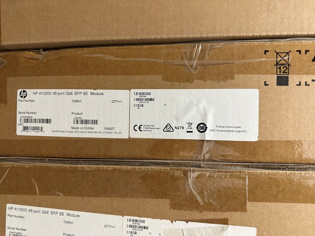 JC619A HPE 48-port GbE SFP SE Module - Brand New Sealed