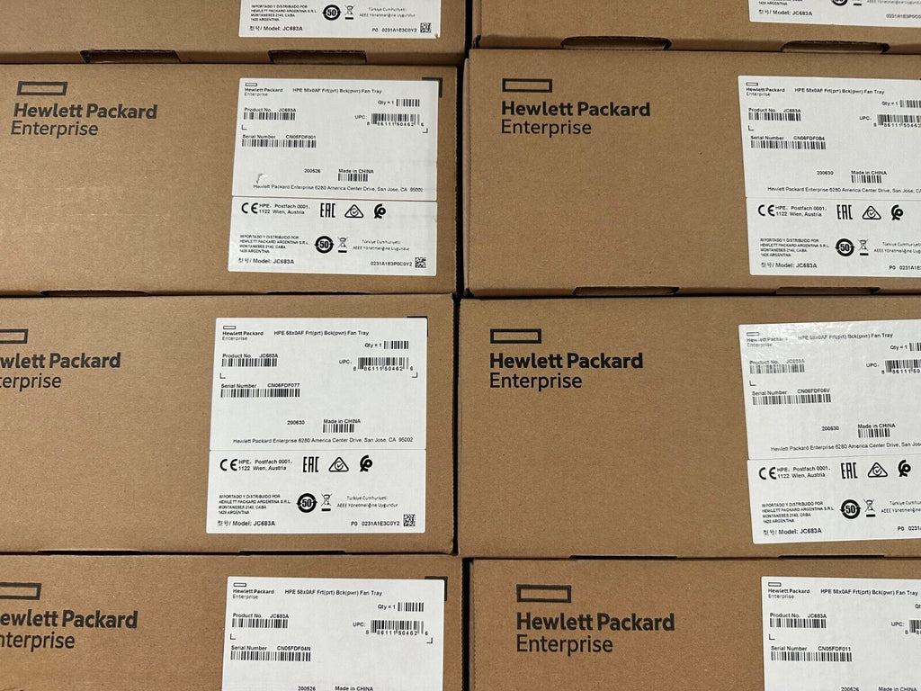 JC683A HPE A58x0AF Front to Back Airflow Fan Tray - Brand New Sealed