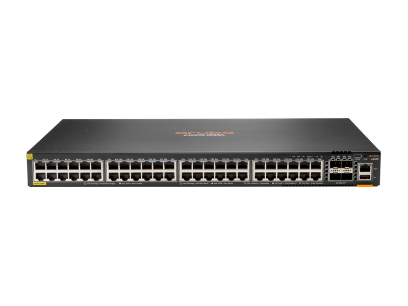 HPE Aruba 6300F 48G CL4 PoE 4SFP56 JL665A
