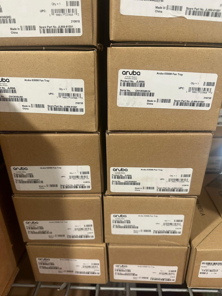JL669A - HPE Aruba 6300M Fan Tray / Cooling Module - BRAND NEW