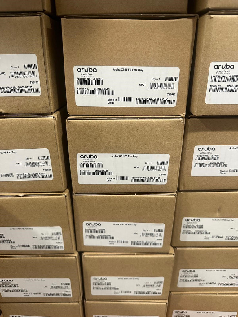JL669B HPE Aruba X751 Front-to-Back Fan Tray - BRAND NEW