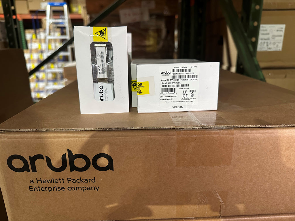 JL748A HPE Aruba 10G SFP+ LC SR 300M MMF TAA XCVR