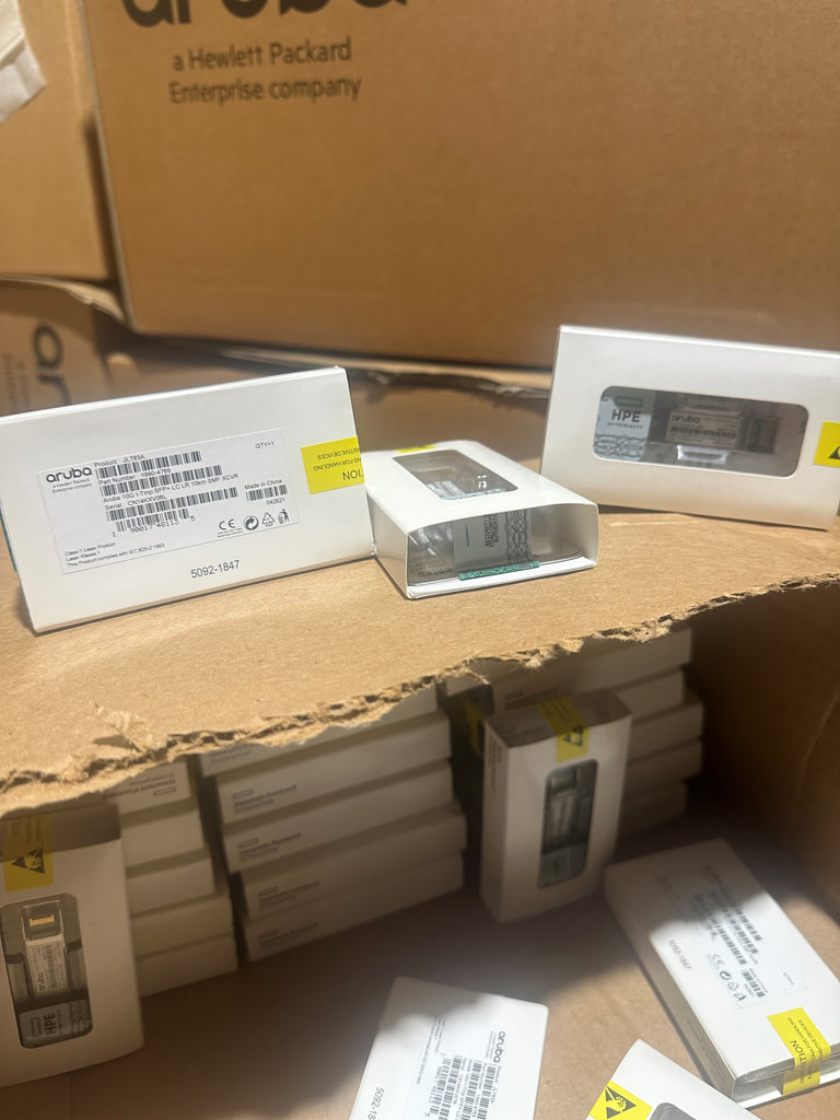 JL783A HPE Aruba 10G I-TMP SFP+ LC LR 10KM SMF XCVR - Brand New Sealed