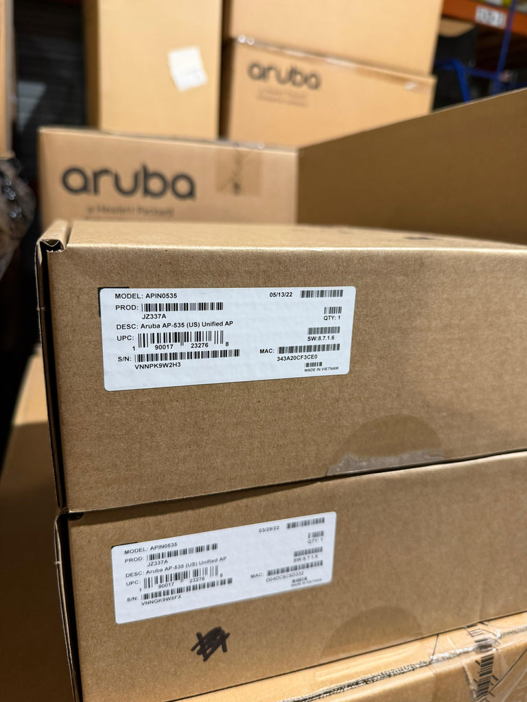 JZ337A HPE Aruba AP-535 Dual Radio 4x4:4 802.11ax Unified Campus