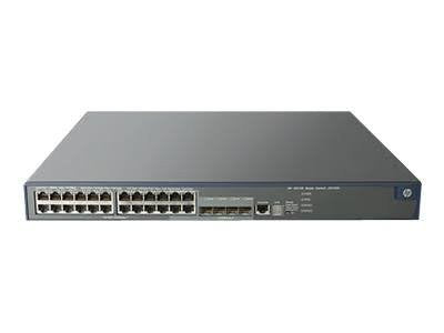 HP 5120-24G-PoE+ EI with 2 Interface Slots Managed Switch - 24 PoE Ethernet Ports & 4 Shared SFP Ports - Prince Technology, LLC