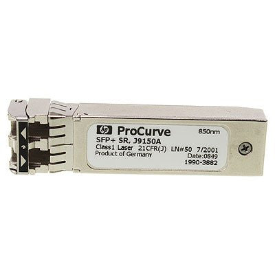 HP ProCurve 10-GBE SFP+ SR Transceiver Limited J9150A - Prince Technology, LLC