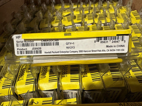 JD092B  HPE Networking X130 10G SFP+ LC SR Transceiver - Brand New Sealed