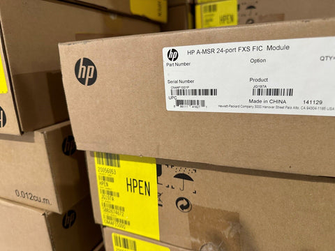 JG197A - HPE MSR 24PT FXS FIC MOD - Brand New Sealed