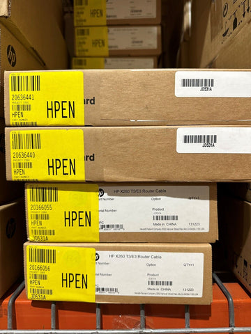 JD531A HPE FlexNetwork X260 T3/E3 Router Cable  - Brand New Sealed