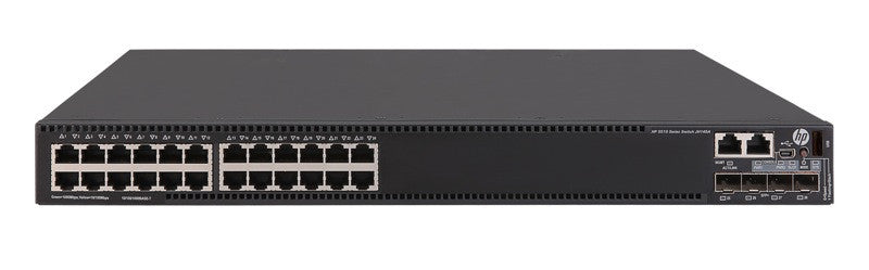 HPE 5510-24G-4SFP HI with 1 Interface Slot Managed Switch - 24 Ethernet Ports & 4 Gigabit SFP Ports & 4 10-Gigabit SFP+ Ports - Prince Technology, LLC