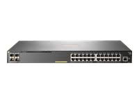 Aruba JL255A  2930F 24G PoE+ 4SFP+ Managed L3 Switch - 24 PoE+ Ethernet Ports & 4 1/10 Gigabit SFP+ Uplink Ports - Prince Technology, LLC