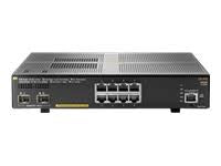 Aruba 2930F 8G PoE+ 2SFP+ Managed L3 Switch - 8 PoE+ Ethernet Ports & 2 1/10 Gigabit SFP+ Uplink Ports - Prince Technology, LLC