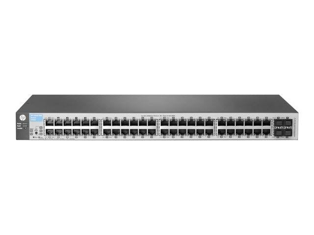 HP 1810-48G Managed Switch - 48 Ethernet Ports & 4 SFP Ports - RENEW - Prince Technology, LLC