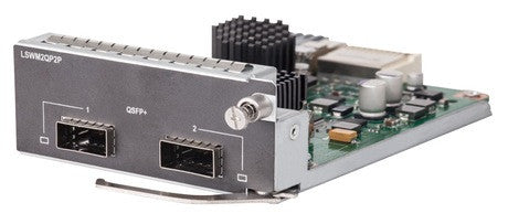 HPE 2-Port QSFP+ Module Expansion Module for HPE 5510 2-port QSFP+ Module - 40 Gigabit LAN - Prince Technology, LLC