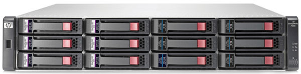 HPE D3610 w/12 8TB 12G SAS 7.2K LFF (3.5in) Midline Smart Carrier HDD 96TB Q1J13A